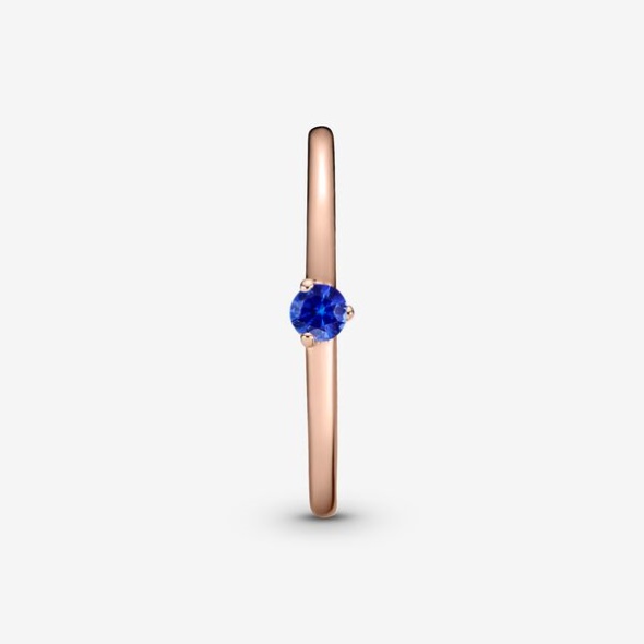 Stellar Blue Solitaire Ring Pandora Australia