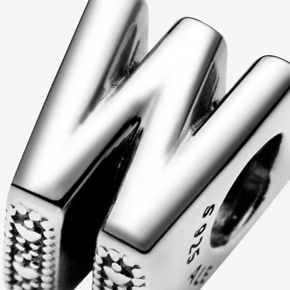 Letter W Alphabet Charm Pandora Australia