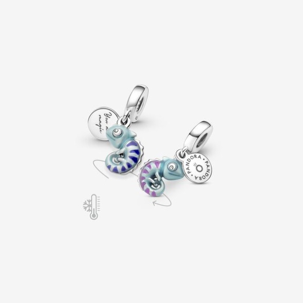 Color-Changing Chameleon Dangle Charm Pandora Australia