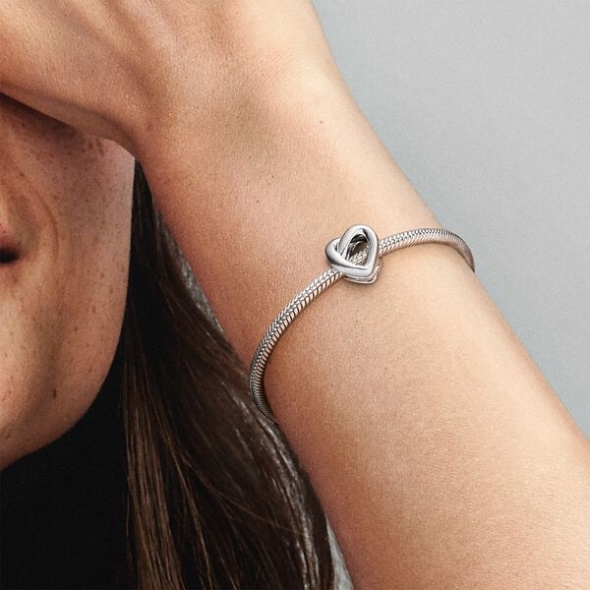 Knotted Heart Charm Pandora Australia