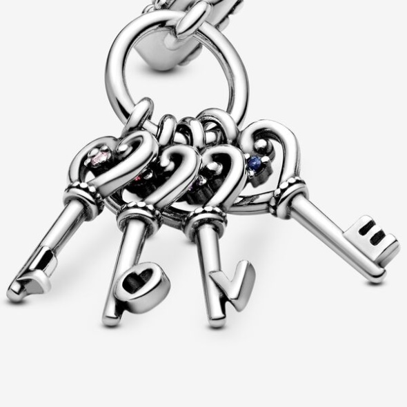 Keys Of Love Dangle Charm Pandora Australia