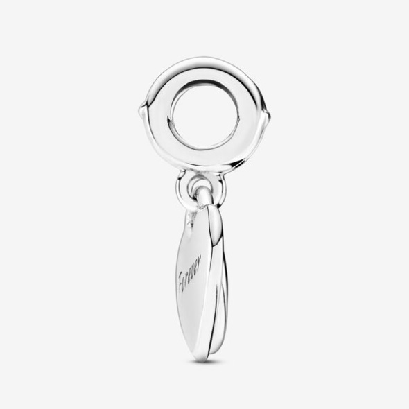 Double Heart Split Dangle Charm Pandora Australia