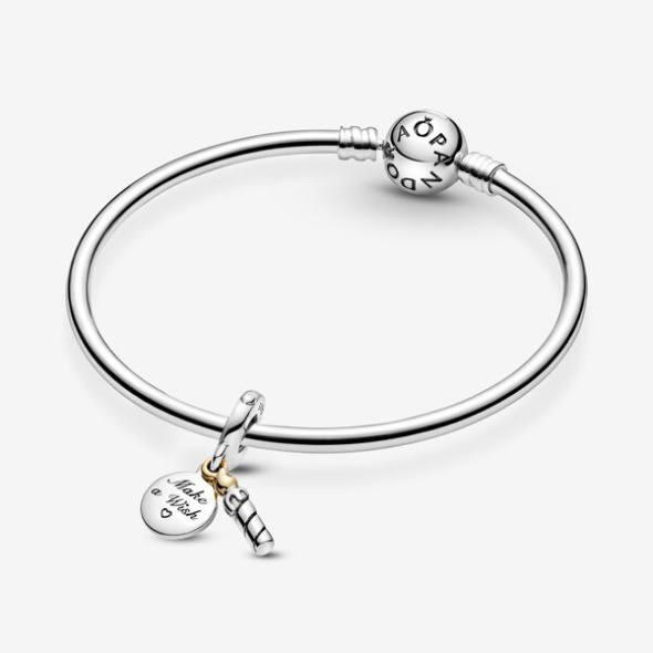 Two-Tone Birthday Candle Dangle Charm-Final Sale Pandora Australia