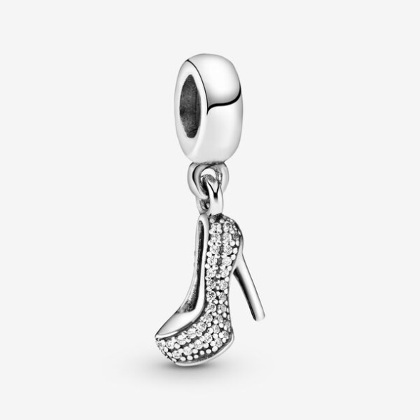 Pave Stiletto Shoe Dangle Charm Pandora Australia