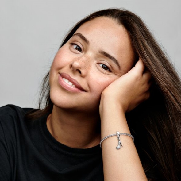 Pave Stiletto Shoe Dangle Charm Pandora Australia