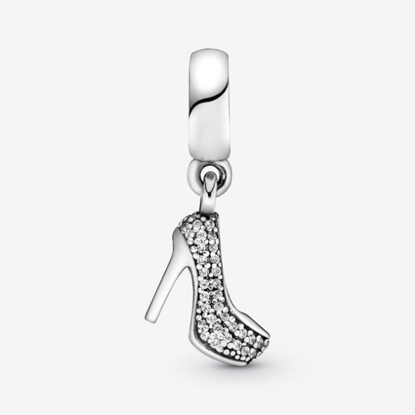 Pave Stiletto Shoe Dangle Charm Pandora Australia