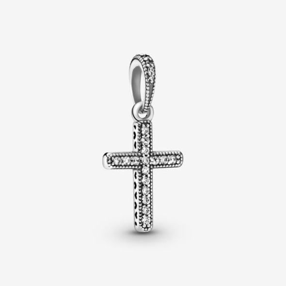 Sparkling Cross Pendant Pandora Australia Sterling Silver