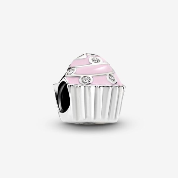 Pink Cupcake Charm Pandora Australia