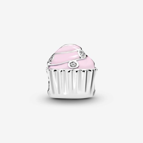 Pink Cupcake Charm Pandora Australia