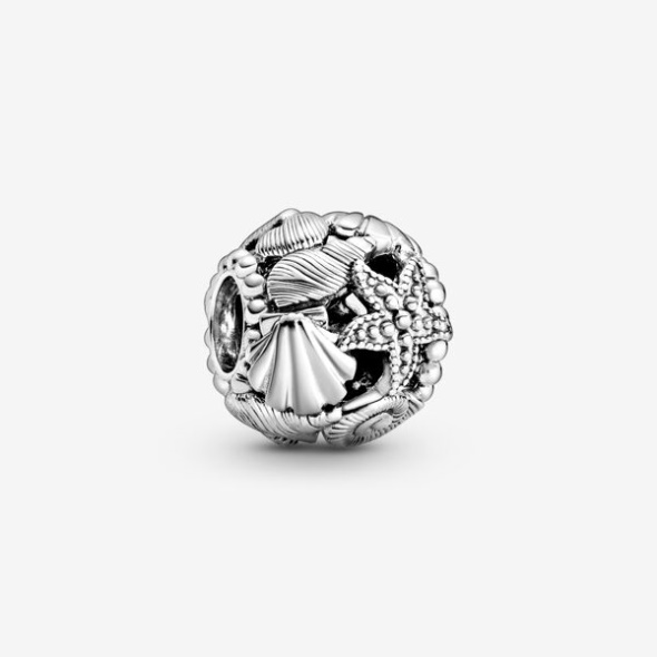 Openwork Starfish Shells Hearts Charm Pandora Australia