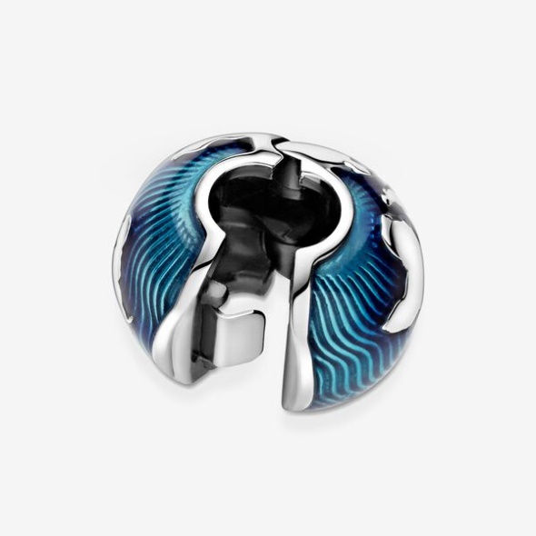 Blue Globe Clip Charm Pandora Australia