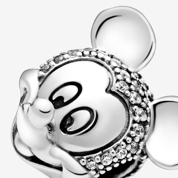 Disney Mickey Mouse Pave Clip Charm Pandora Australia
