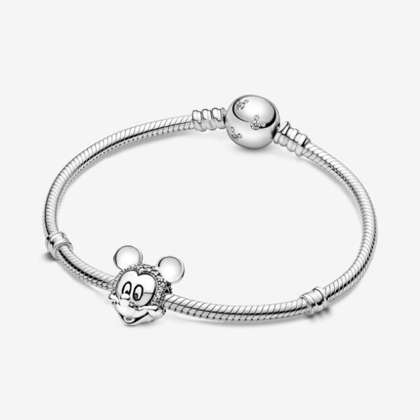 Disney Mickey Mouse Pave Clip Charm Pandora Australia
