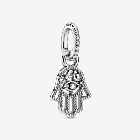 Protective Hamsa Hand Dangle Charm Pandora Australia