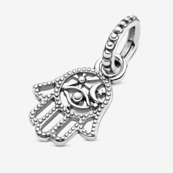Protective Hamsa Hand Dangle Charm Pandora Australia