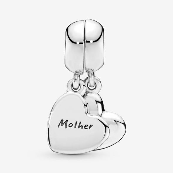 Mother Son Heart Split Dangle Charm Pandora Australia