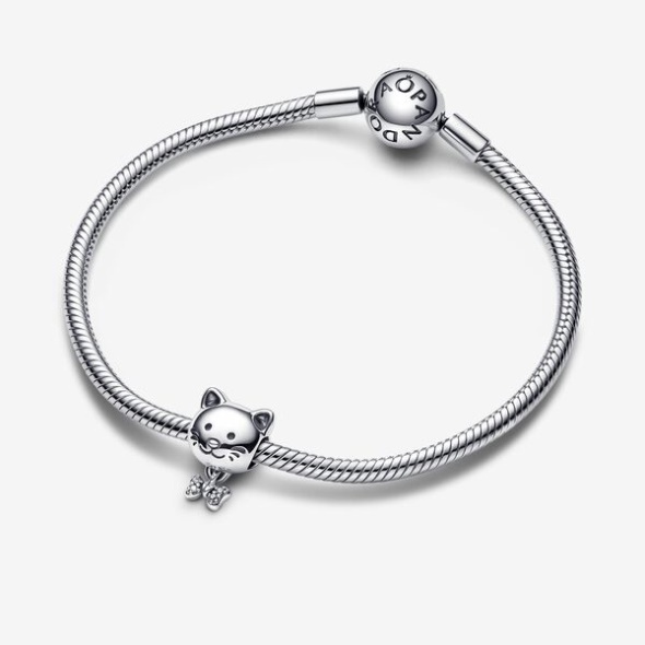 Pet Cat Bow Charm Pandora Australia