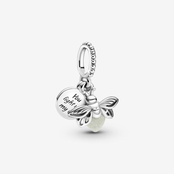 Glow-In-The-Dark Firefly Dangle Charm Pandora Australia