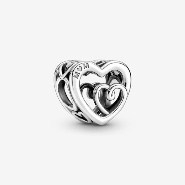 Entwined Infinite Hearts Charm Pandora Australia