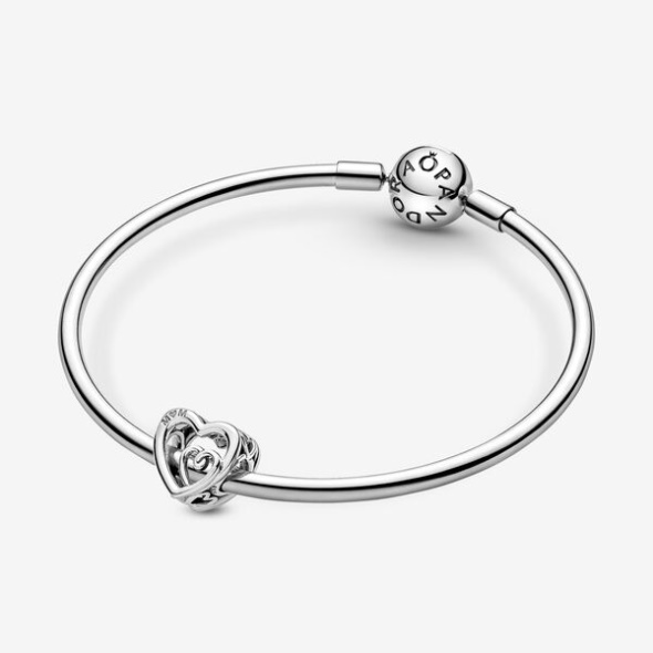 Entwined Infinite Hearts Charm Pandora Australia