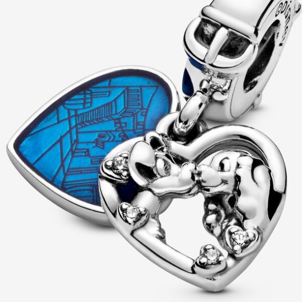 Disney Lady And The Tramp Heart Dangle Charm Pandora Australia