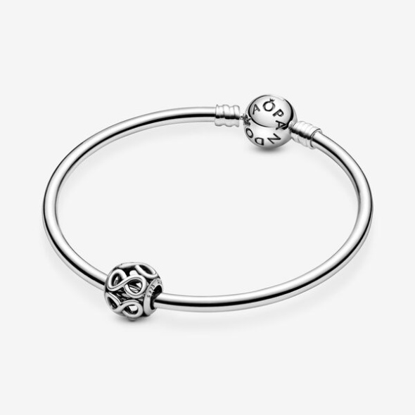 Openwork Infinity Charm Pandora Australia Sterling Silver
