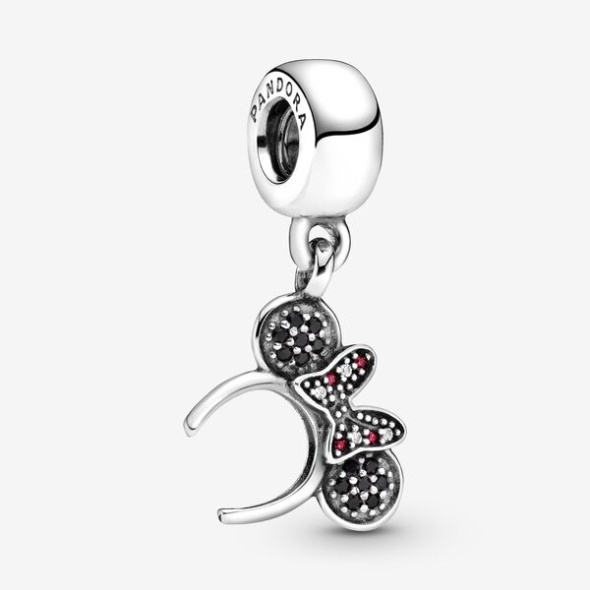 Disney Minnie Mouse Pave Headband Dangle Charm Pandora Australia
