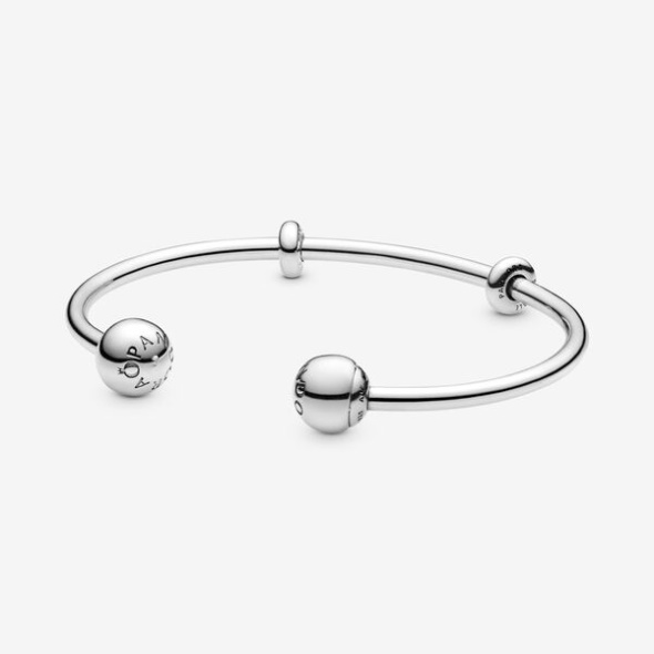 Pandora Australia Moments Open Bangle Sterling Silver