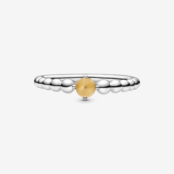 November Honey Beaded Ring Pandora Australia