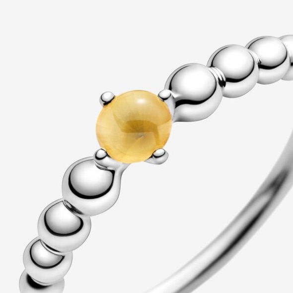 November Honey Beaded Ring Pandora Australia