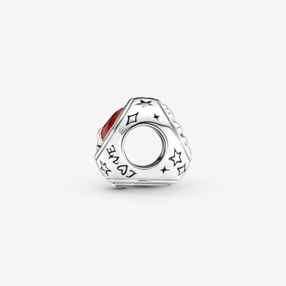 Clover Horseshoe Ladybird Three-Sided Charm Pandora Australia