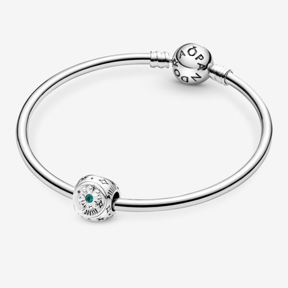 Clover Horseshoe Ladybird Three-Sided Charm Pandora Australia