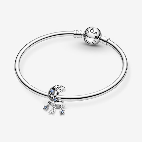 Star Crescent Moon Charm Pandora Australia