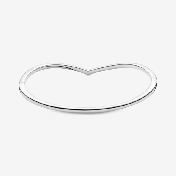Polished Wishbone Bangle Pandora Australia