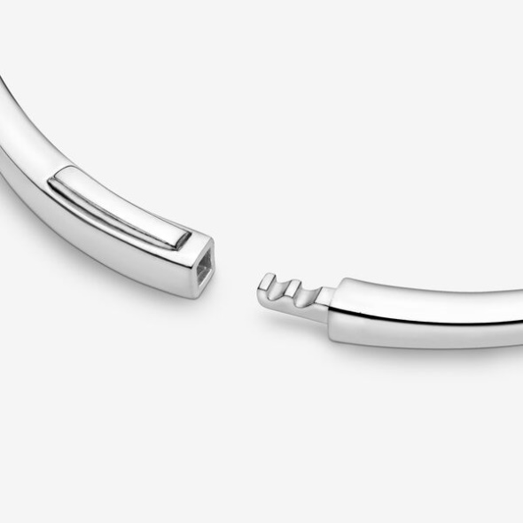 Polished Wishbone Bangle Pandora Australia