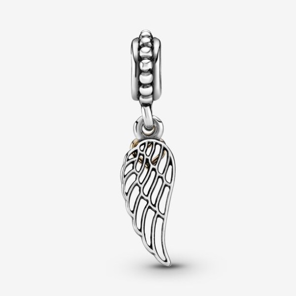 Angel Wing And Heart Dangle Charm Pandora Australia