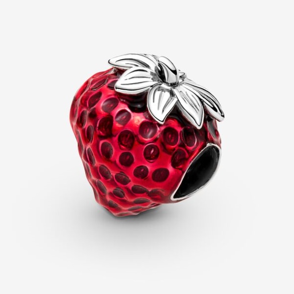 Seeded Strawberry Fruit Charm Pandora Australia