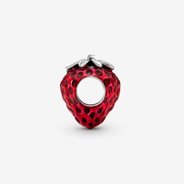 Seeded Strawberry Fruit Charm Pandora Australia