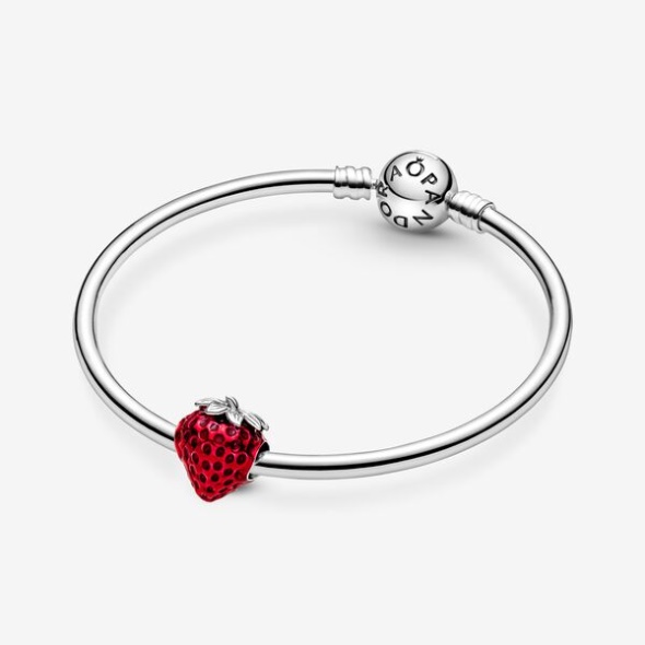 Seeded Strawberry Fruit Charm Pandora Australia
