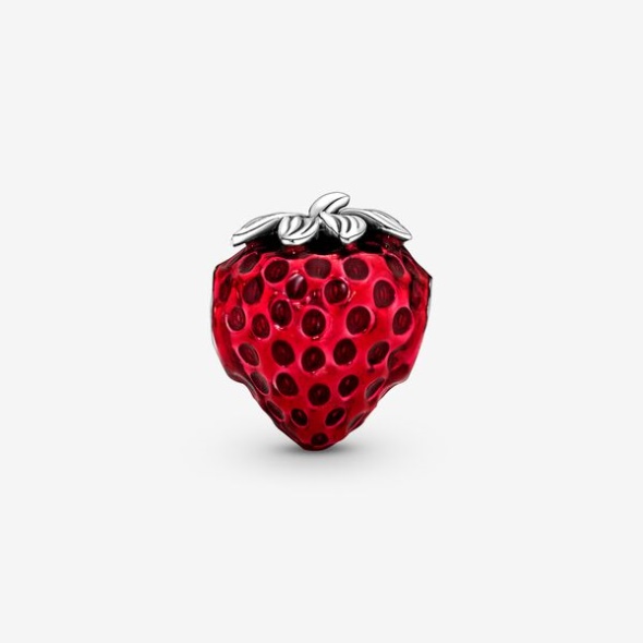 Seeded Strawberry Fruit Charm Pandora Australia