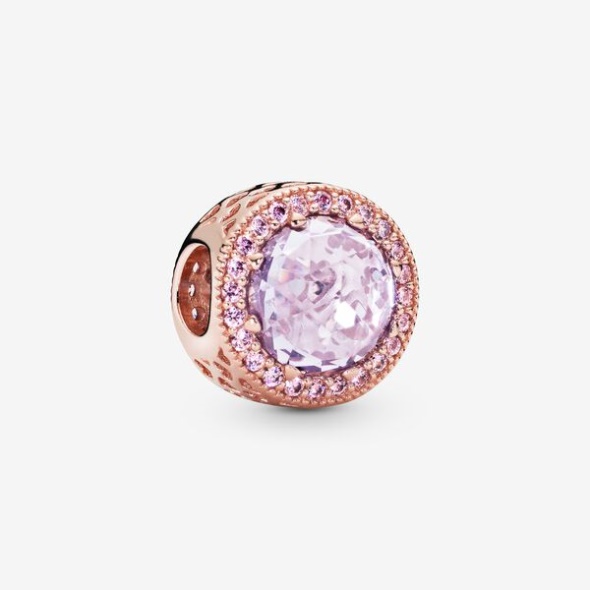 Sparkling Lavender Charm Pandora Australia