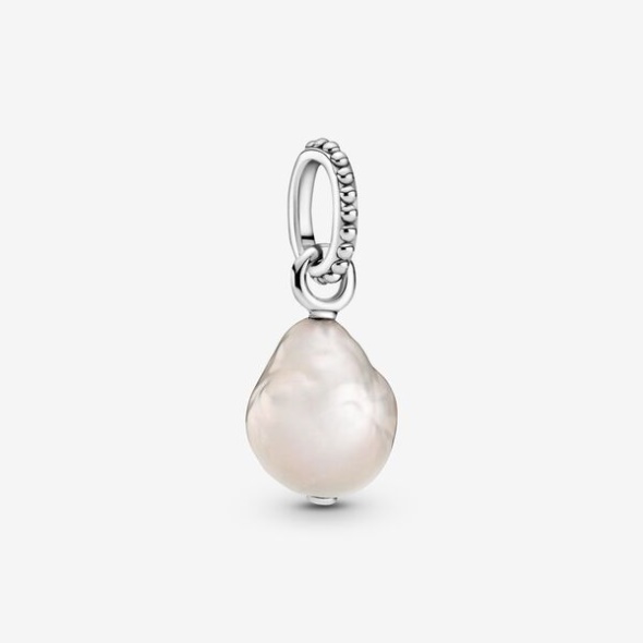 Treated Freshwater Cultured Baroque Pearl Pendant Pandora Australia