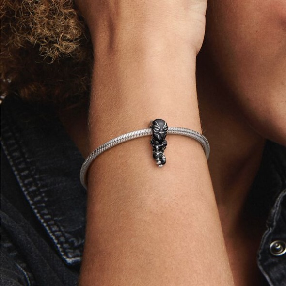 Marvel The Avengers Black Panther Charm Pandora Australia