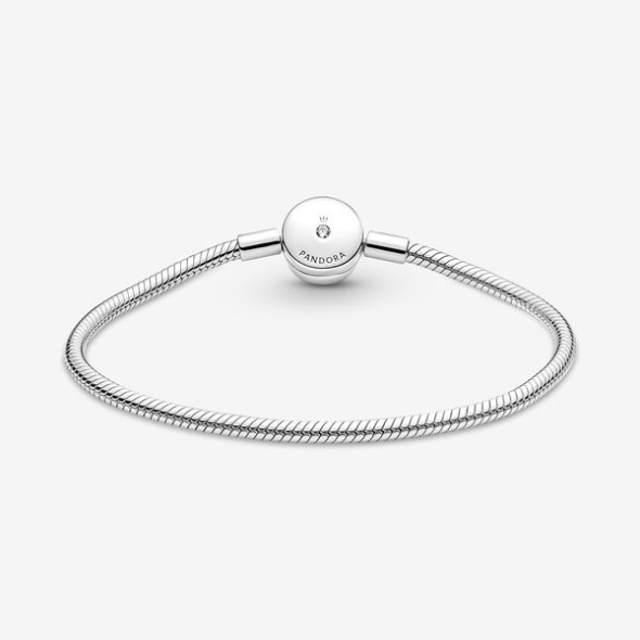 Pandora Australia Moments Halo Snake Chain Bracelet