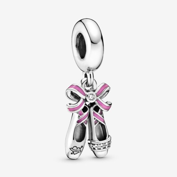 Pink Ballerina Shoes Dangle Charm Pandora Australia