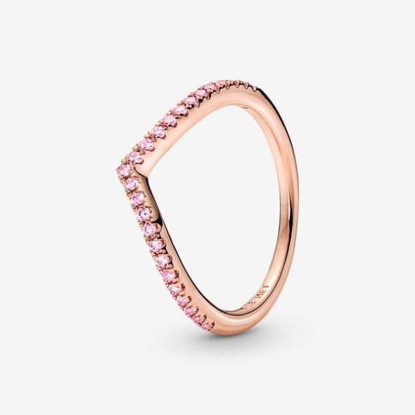 Pandora Australia Timeless Wish Sparkling Pink Ring