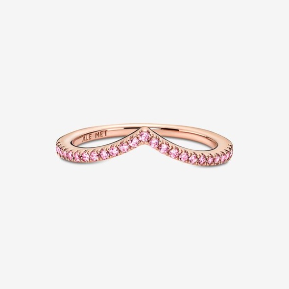 Pandora Australia Timeless Wish Sparkling Pink Ring