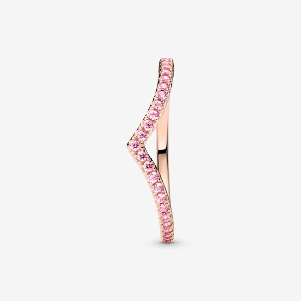 Pandora Australia Timeless Wish Sparkling Pink Ring