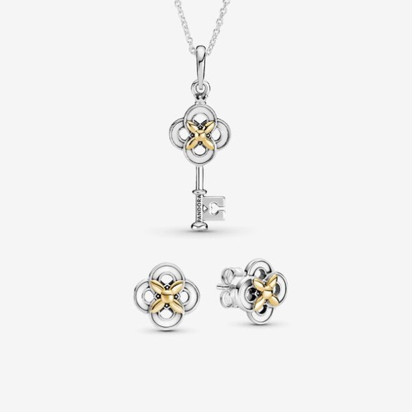 Regal Marquise Necklace And Earrings Set Pandora Australia