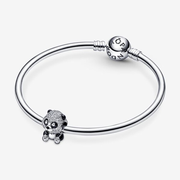 Sparkling Cute Panda Charm Pandora Australia